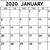 january calendar printable free