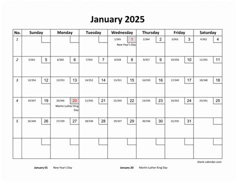 January 2025 Calendars 107 FREE Printables Printabulls