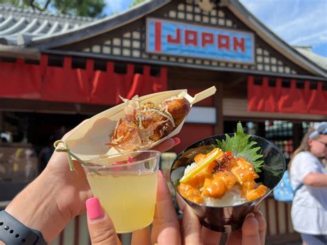 Eat This Japan Booth at the Epcot International Food and Wine Festival