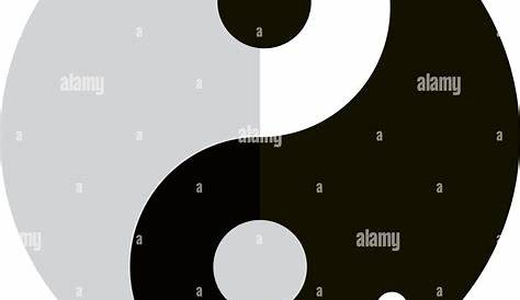 yin yang harmony symbol culture japan icon vector illustration Stock
