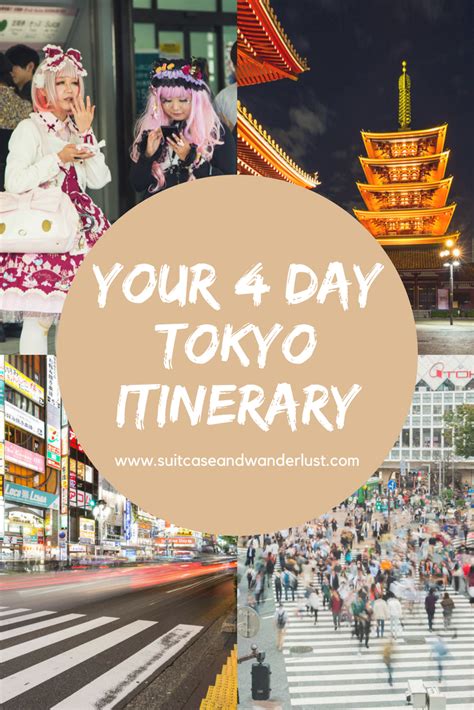 japan 4 days 3 nights itinerary