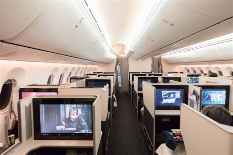 japan airlines b787 business