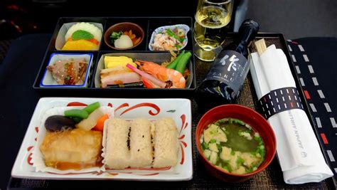 japan airlines inflight meal
