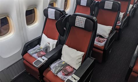 japan airlines premium economy seat review