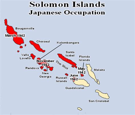 japan and solomon islands