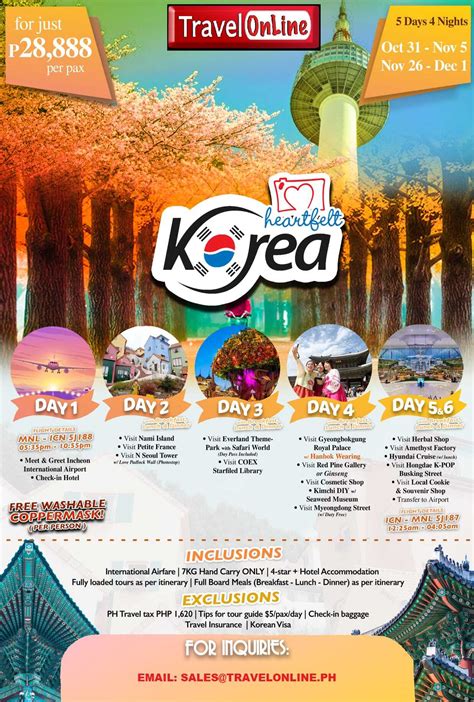 japan and south korea tour package