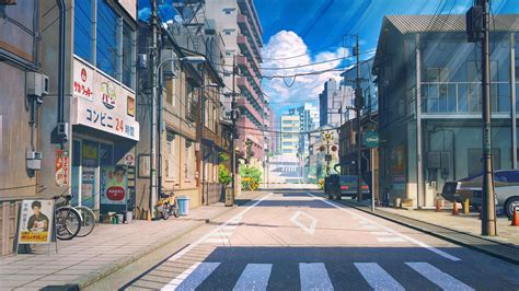 japan city wallpaper anime