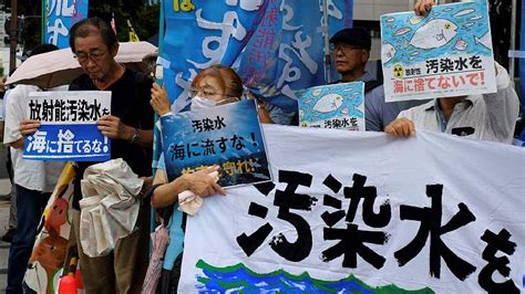 japan discharges nuclear contaminated water