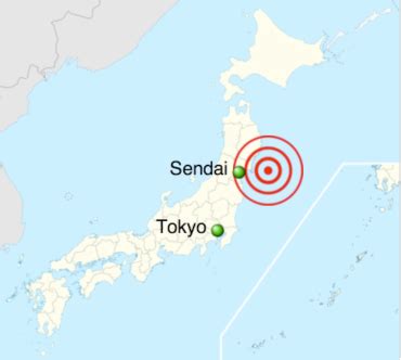 japan earthquake 2011 epicenter location