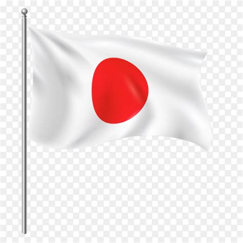 japan flag waving background vector