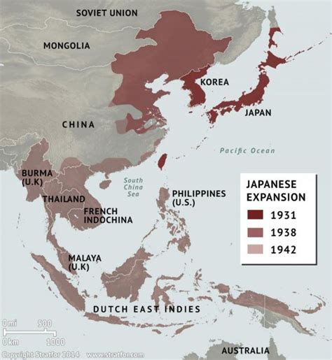 japan in world map during ww2