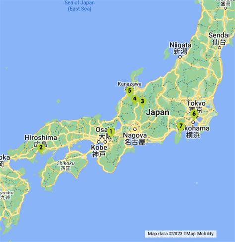 japan maps google maps