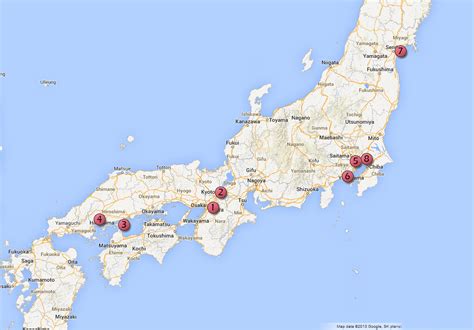 japan on google maps