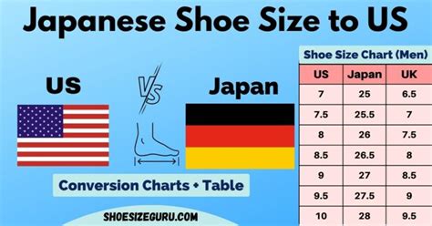 japan shoe size to cm