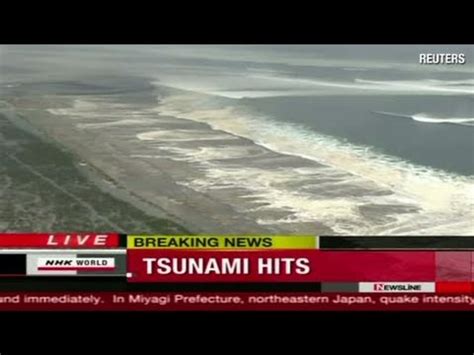 japan tsunami breaking news
