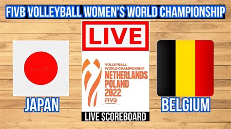 japan vs belgium volleyball 2023 women