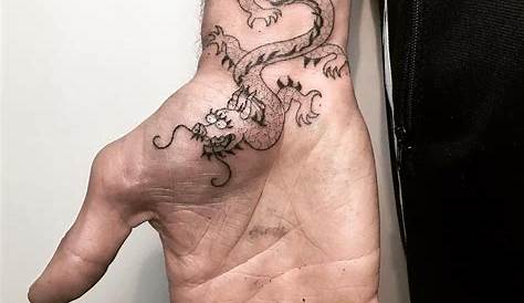Japanese Dragon Hand Tattoo s By Tristen Chronicink Art Of The Skin