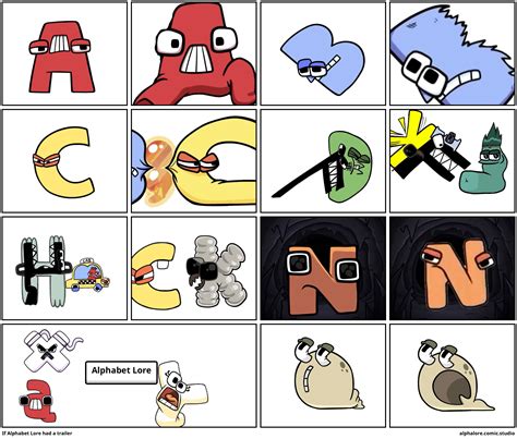 japanese alphabet lore comic studio