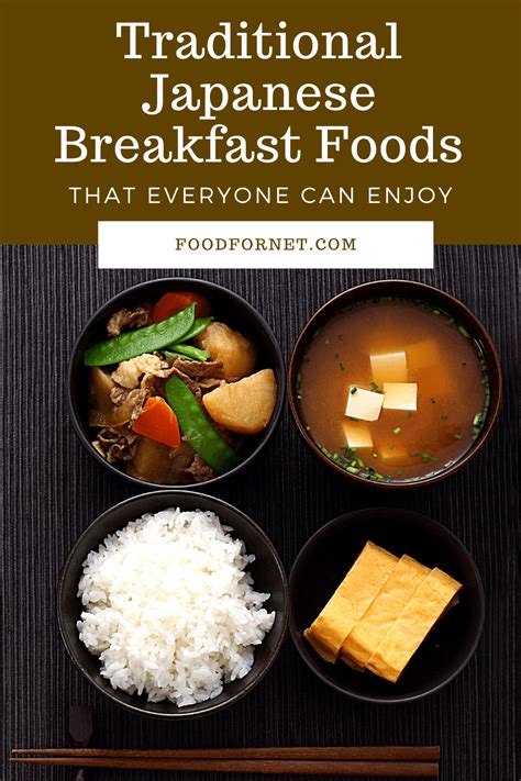 japanese breakfast foods names