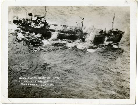 japanese cargo ship hit