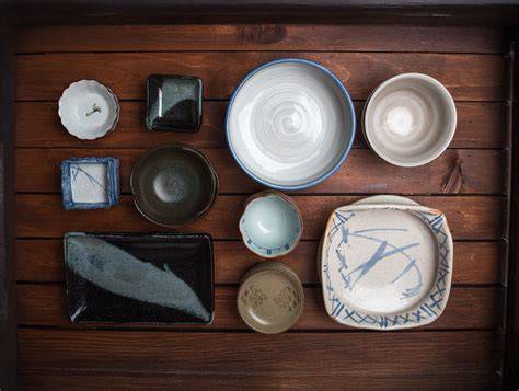 和食器のお手入れと目止め作業