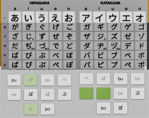 japanese keyboard online hiragana