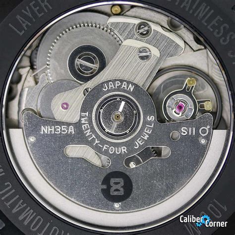 japanese nh35 automatic movement