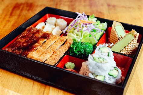 japanese restaurant with bento box