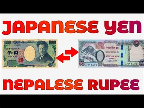 japanese yen exchange to nepali rupees