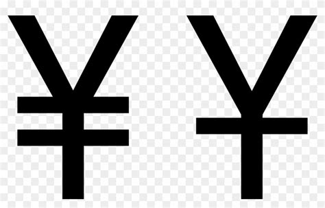 japanese yen symbol vs chinese yuan