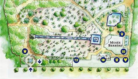 Jardin Majorelle Plan Garden An Oasis In The Red City