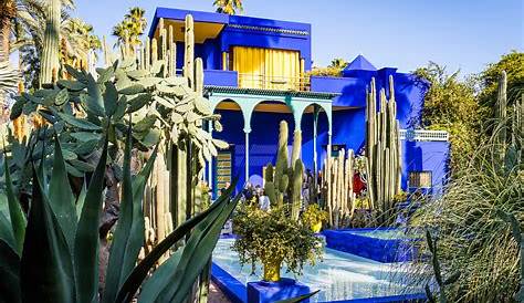 Majorelle Garden Marrakech Yves Saint Laurent Home