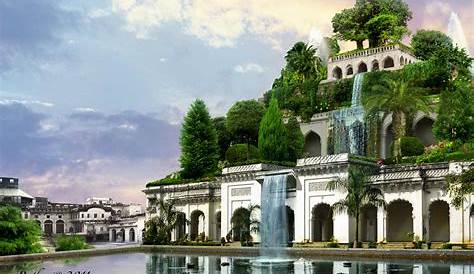 Jardines Colgantes De Babilonia Fotos Hanging Gardens Of Babylon Wallpaper Gardens Of Babylon