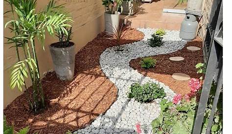 Ideas para jardines pequeños con piedra (8) Curso de
