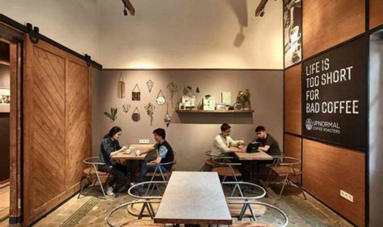 jasa desain interior coffee shop