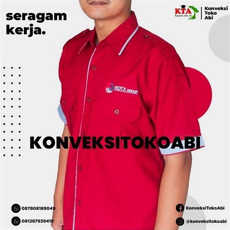 Konveksi seragam kerja murah, jasa pembuatan kemeja kantor, 085624371…