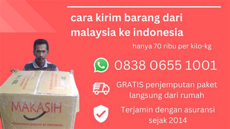 wa 0838 0655 1001 jasa kirim barang malaysia ke indonesia by