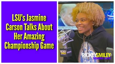 Jasmine Carson Lsu Ppg
