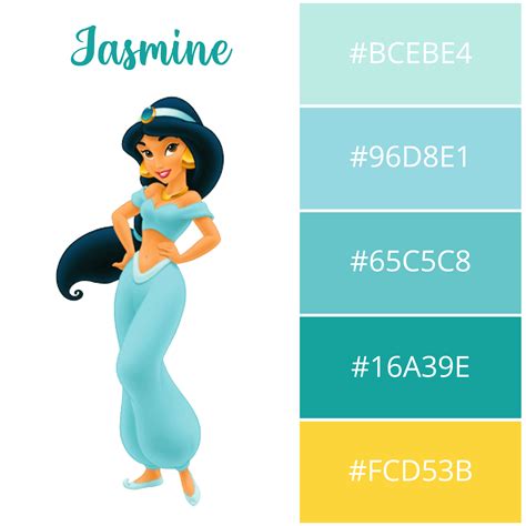 Jasmine Color Set