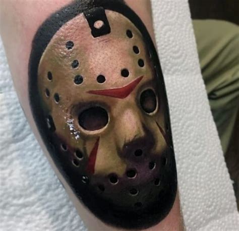 Expert Jason Mask Tattoo Design Ideas