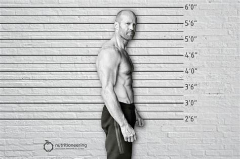 jason statham height in inches