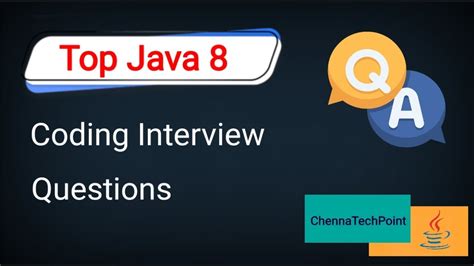 java 8 coding interview questions for experienced
