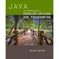 java an introduction to problem solving and programming 7e