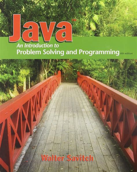 java an introduction to problem solving and programming with access