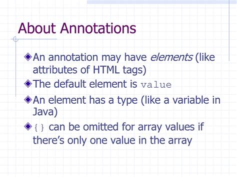 java annotation string array default value