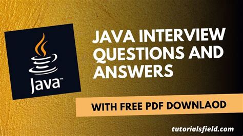 java architect interview questions and answers pdf download