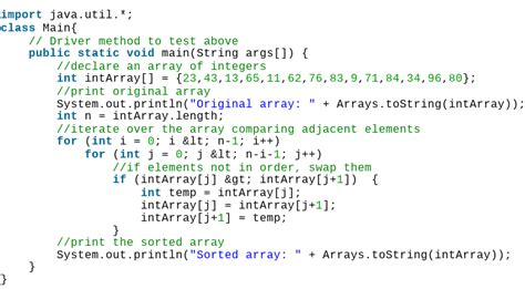 Java Array Sort