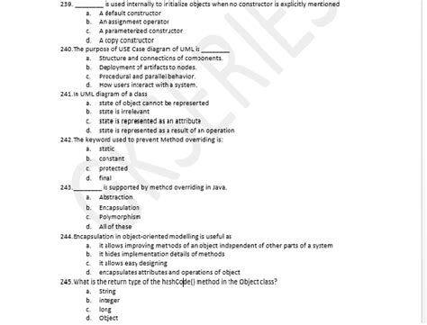 java basic mcq questions and answers