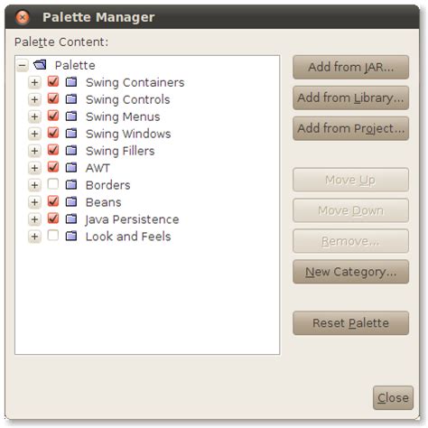 Java Bean Manager