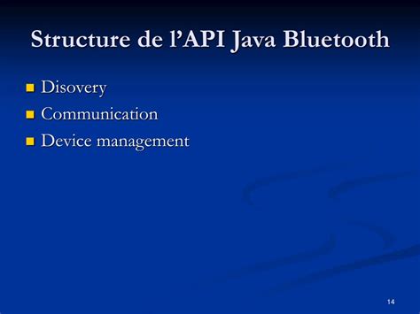 Java Bluetooth Device